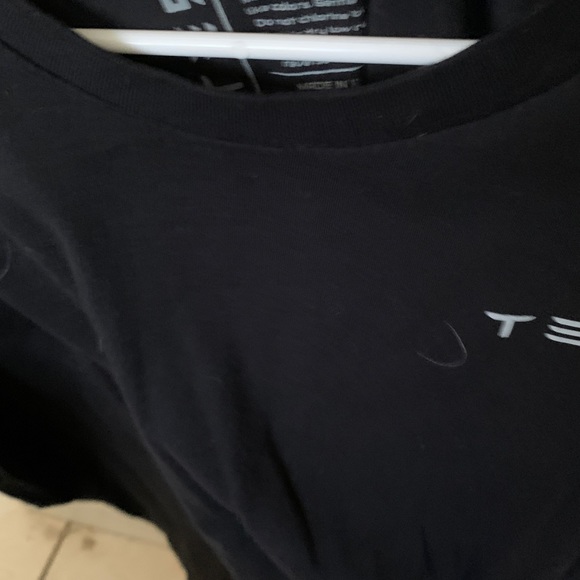 Black Tesla Unisex T shirt - Picture 2 of 4